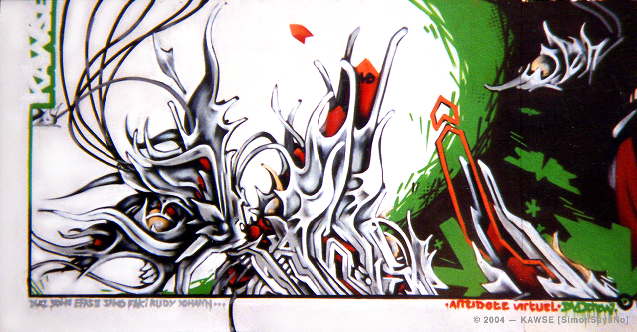 KAWSE 2004 – GRAPHIC & ORGANIC [Graffiti]