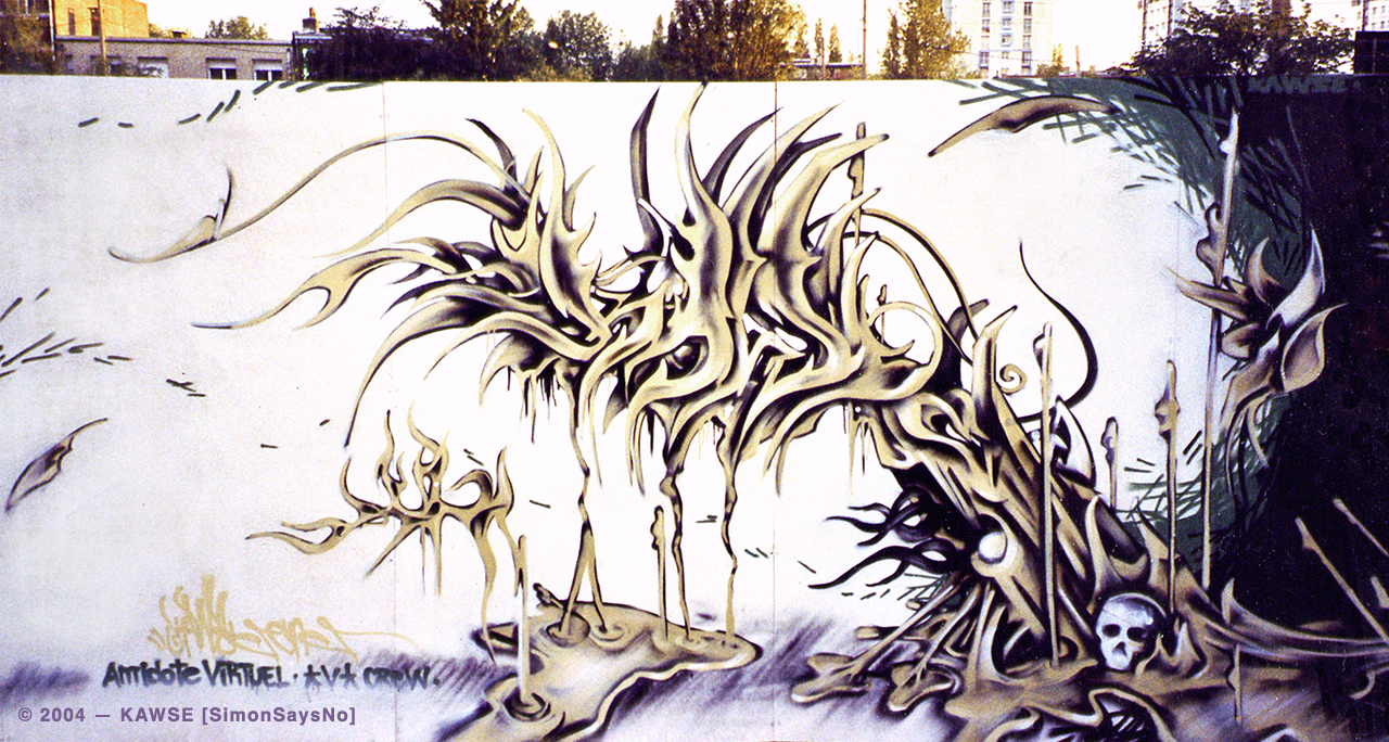 KAWSE 2004 – ORGANIC LIFEFORM  [Graffiti]