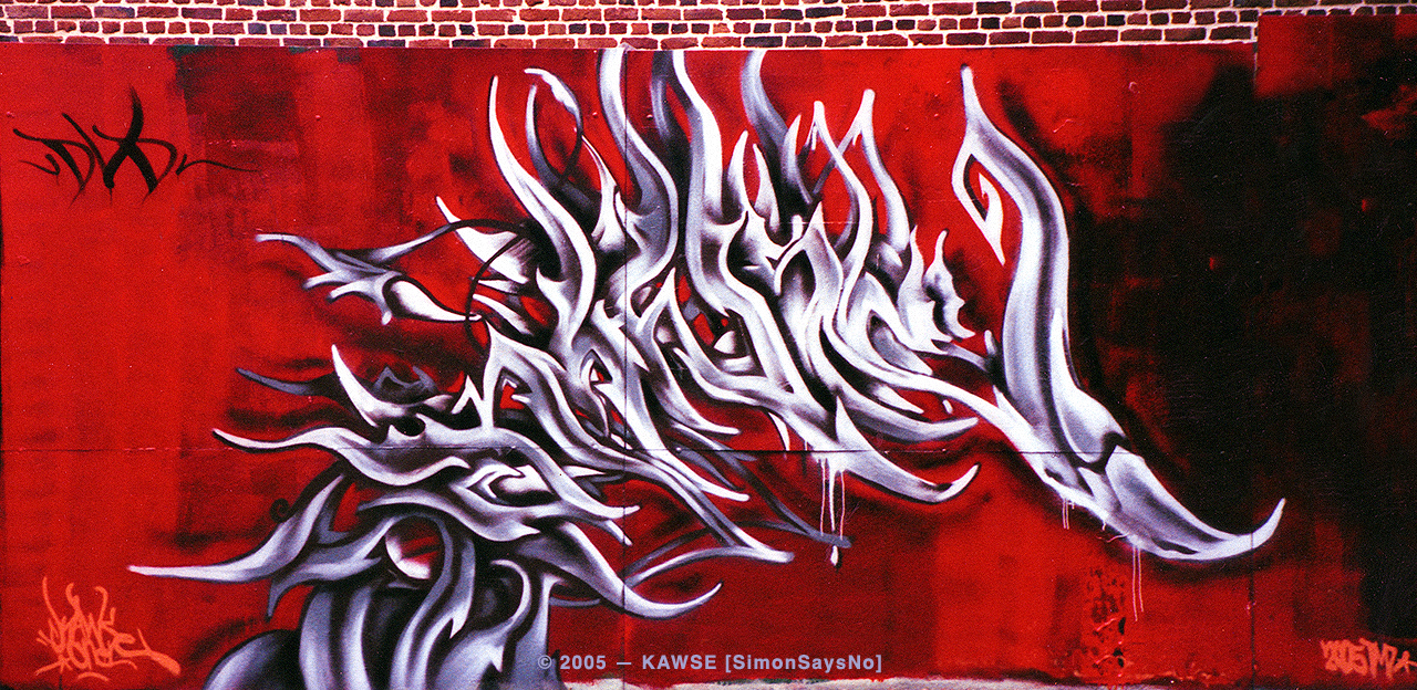 KAWSE 2005 – CARNIVORE  [Graffiti]