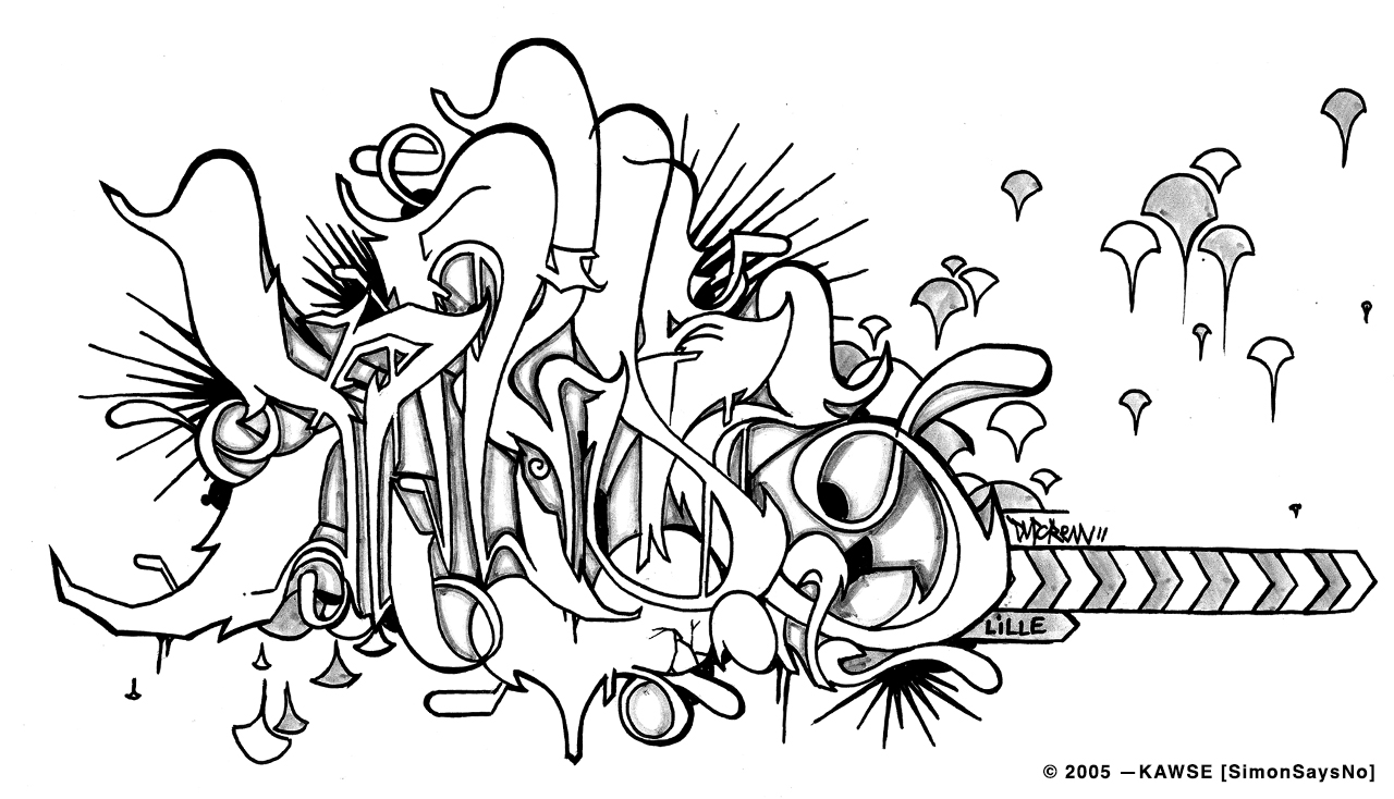 KAWSE 2005 – LILLE CAPITAL OF PAIN  [Sketch]