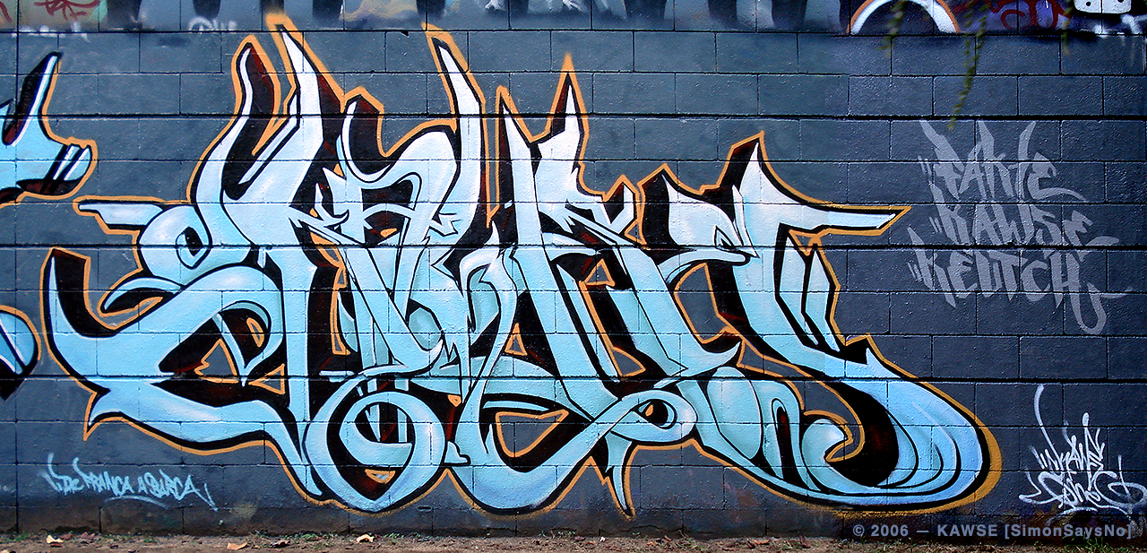 KAWSE 2006 – BREAK UP [Graffiti]