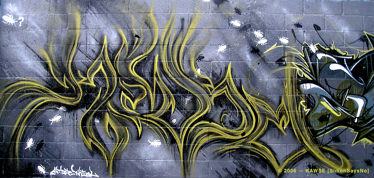 KAWSE 2006 – COCKROACHES  [Graffiti]