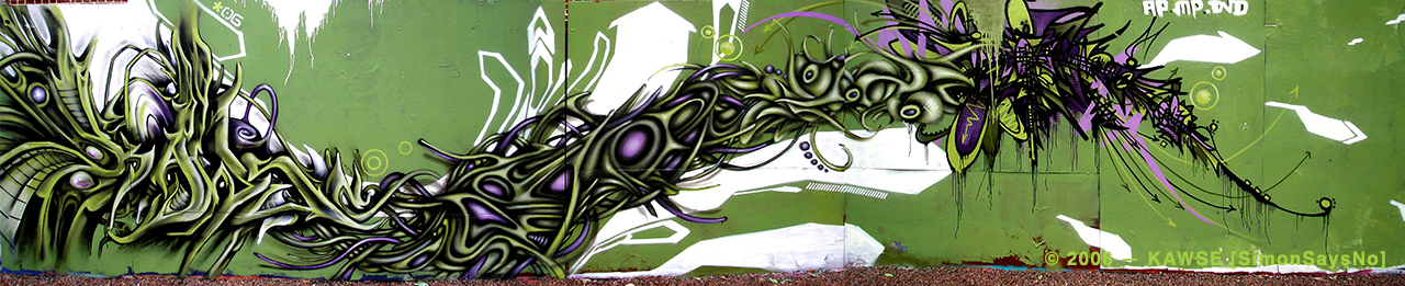 KAWSE 2006 — ORGANIC WAVE with ORES SWEK SFER [Wall]