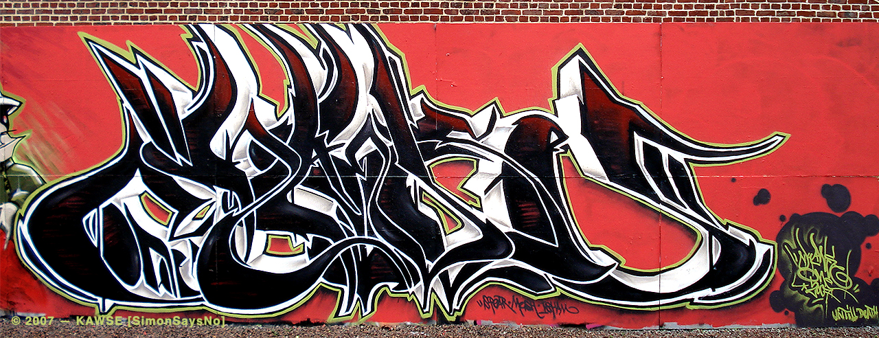 KAWSE 2007 — UNTILL DEATH [Graffiti]