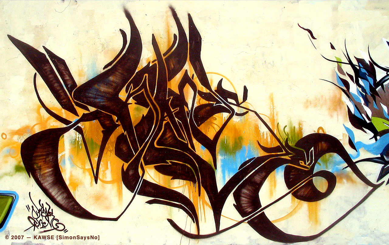 KAWSE 2007 – FLOW [Graffiti]