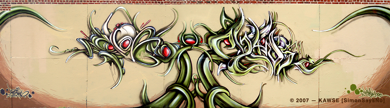 KAWSE 2007 — ORGANIC and SYMETRIC With SWEK [WALL]