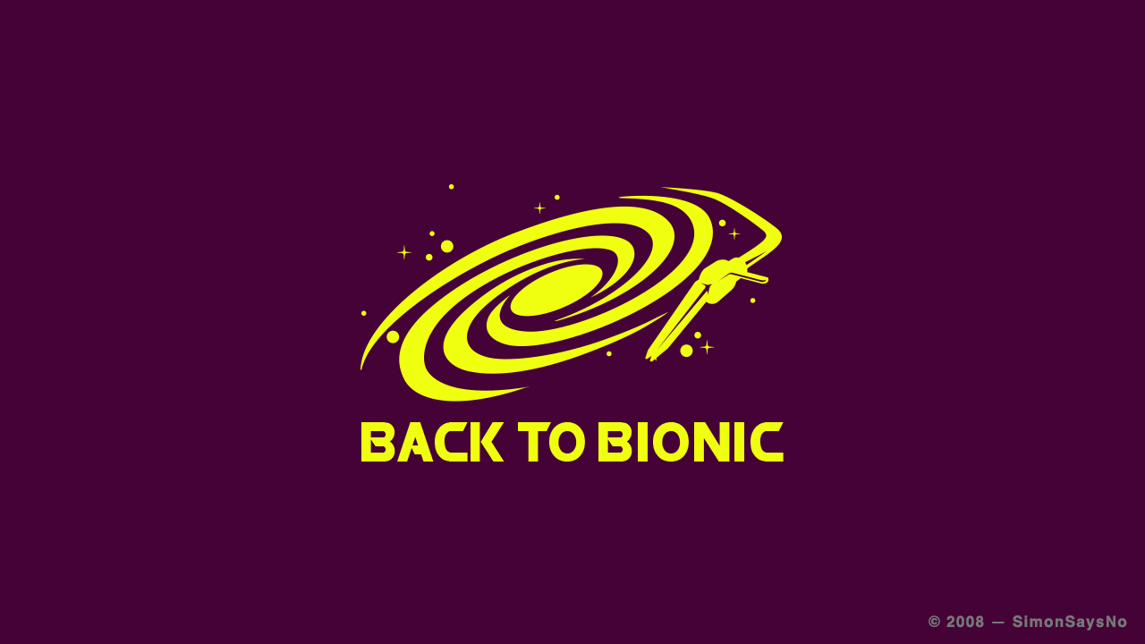 BACK TO BIONIC 2008  — LOGOTYPE