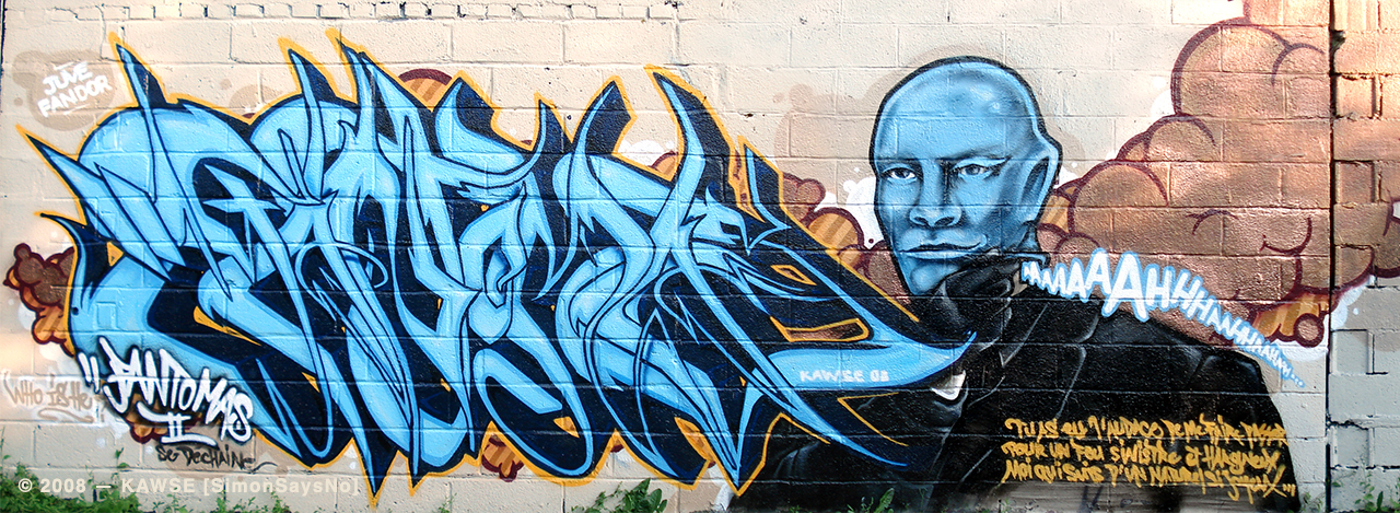 KAWSE 2008 — aka FANTOMAS II [Graffiti]