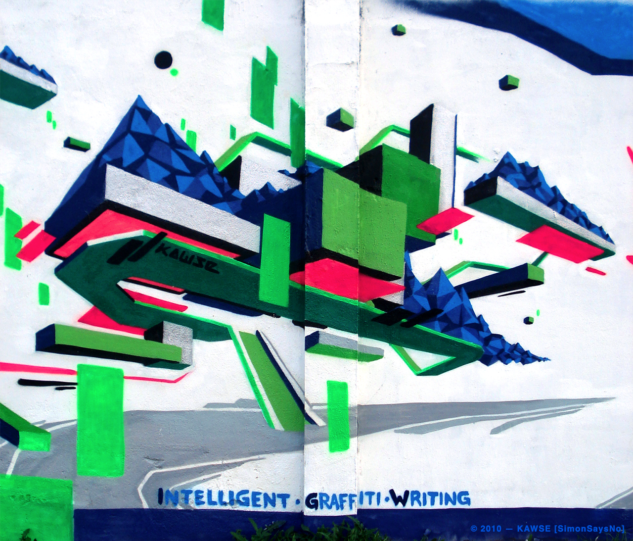 KAWSE 2010 – INTELLIGENT GRAFFITI WRITING [Illustration]
